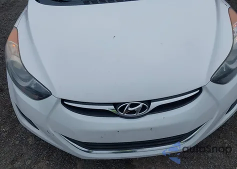 2013 Hyundai Elantra Gls z USA, uszkodzony, nr VIN 5NPDH4AE4DH404763